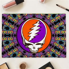 Gratefuldead Grateful Dead Pattern Cosmetic Bag (XXL) from ArtsNow.com Front