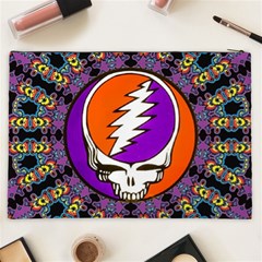 Gratefuldead Grateful Dead Pattern Cosmetic Bag (XXL) from ArtsNow.com Back