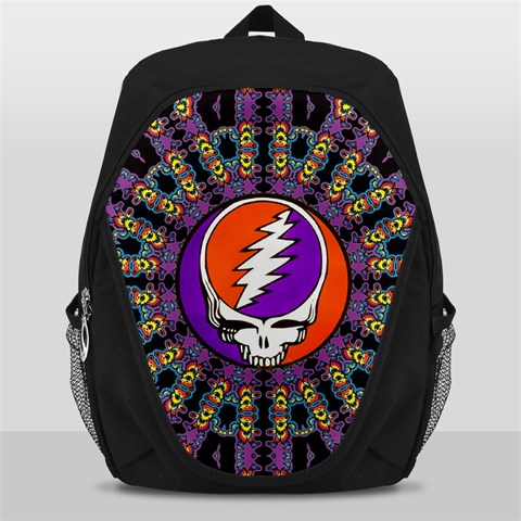 Gratefuldead Grateful Dead Pattern Backpack Bag from ArtsNow.com Front