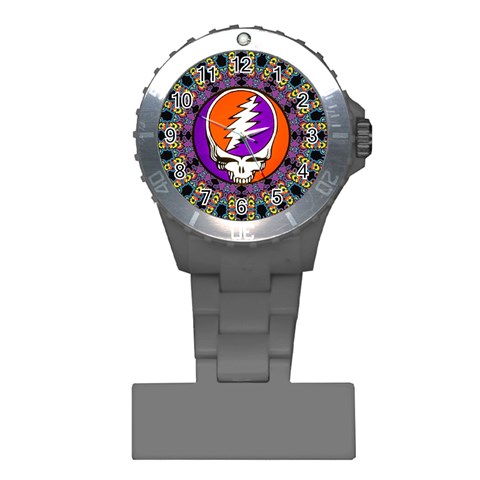 Gratefuldead Grateful Dead Pattern Plastic Nurses Watch from ArtsNow.com Front