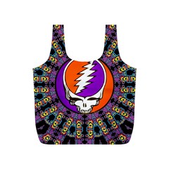 Gratefuldead Grateful Dead Pattern Full Print Recycle Bag (S) from ArtsNow.com Back
