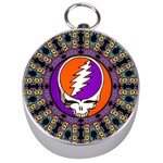 Gratefuldead Grateful Dead Pattern Silver Compasses