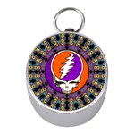 Gratefuldead Grateful Dead Pattern Mini Silver Compasses