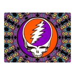 Gratefuldead Grateful Dead Pattern Two Sides Premium Plush Fleece Blanket (Mini)