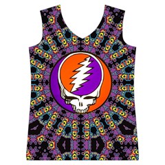 Gratefuldead Grateful Dead Pattern Women s Basketball Tank Top from ArtsNow.com Front