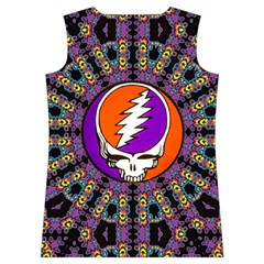 Gratefuldead Grateful Dead Pattern Women s Basketball Tank Top from ArtsNow.com Back