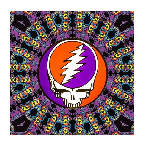 Gratefuldead Grateful Dead Pattern Duvet Cover Double Side (Queen Size) from ArtsNow.com Front