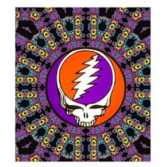 Gratefuldead Grateful Dead Pattern Duvet Cover Double Side (King Size) from ArtsNow.com Back