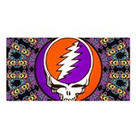 Gratefuldead Grateful Dead Pattern Satin Shawl 45  x 80 