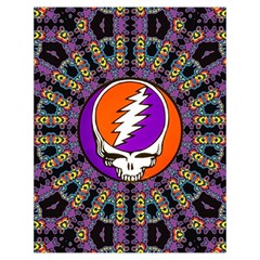 Gratefuldead Grateful Dead Pattern Toiletries Pouch from ArtsNow.com Back
