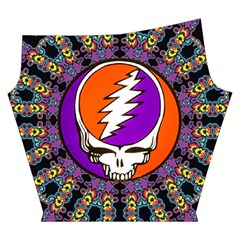 Gratefuldead Grateful Dead Pattern Yoga Cropped Leggings from ArtsNow.com Left