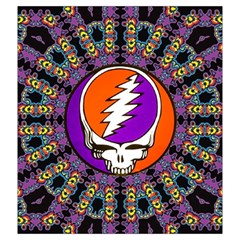 Gratefuldead Grateful Dead Pattern Drawstring Pouch (2XL) from ArtsNow.com Back