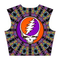 Gratefuldead Grateful Dead Pattern Cotton Crop Top from ArtsNow.com Back