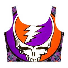 Gratefuldead Grateful Dead Pattern Midi Sleeveless Dress from ArtsNow.com Top Front