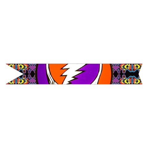 Gratefuldead Grateful Dead Pattern Midi Wrap Pencil Skirt from ArtsNow.com Hem