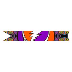 Gratefuldead Grateful Dead Pattern Midi Wrap Pencil Skirt from ArtsNow.com Hem