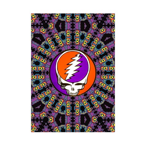 Gratefuldead Grateful Dead Pattern Small Tapestry from ArtsNow.com Front