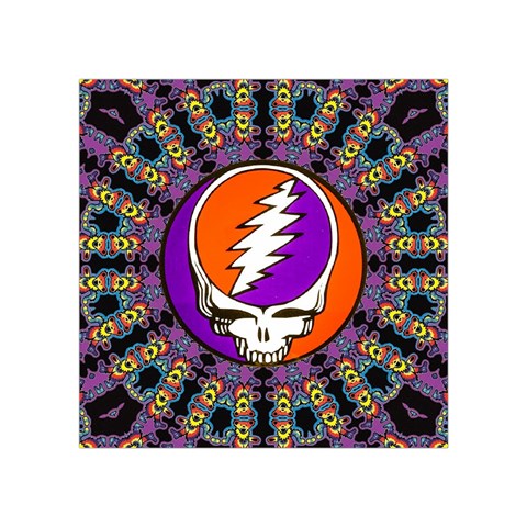 Gratefuldead Grateful Dead Pattern Square Tapestry (Small) from ArtsNow.com Front