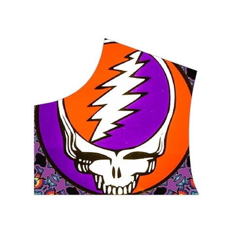 Gratefuldead Grateful Dead Pattern Women s Button Up Vest from ArtsNow.com Top Left