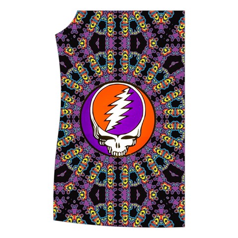 Gratefuldead Grateful Dead Pattern Women s Button Up Vest from ArtsNow.com Front Right