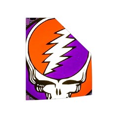 Gratefuldead Grateful Dead Pattern Women s Button Up Vest from ArtsNow.com Left Pocket