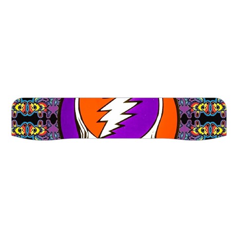 Gratefuldead Grateful Dead Pattern Women s Button Up Vest from ArtsNow.com Neckline