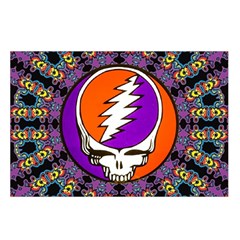 Gratefuldead Grateful Dead Pattern Belt Pouch Bag (Large) from ArtsNow.com Loop