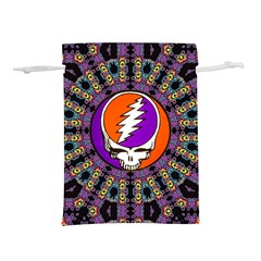 Gratefuldead Grateful Dead Pattern Lightweight Drawstring Pouch (L) from ArtsNow.com Front