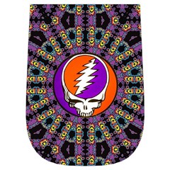 Gratefuldead Grateful Dead Pattern Wristlet Pouch Bag (Small) from ArtsNow.com Left Side