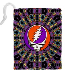 Gratefuldead Grateful Dead Pattern Drawstring Pouch (5XL) from ArtsNow.com Back