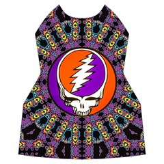 Gratefuldead Grateful Dead Pattern Women s Long Sleeve Raglan Tee from ArtsNow.com Front
