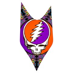 Gratefuldead Grateful Dead Pattern Women s Long Sleeve Raglan Tee from ArtsNow.com Side Right