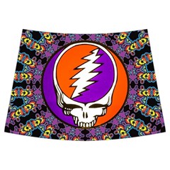 Gratefuldead Grateful Dead Pattern Kids  Midi Sailor Dress from ArtsNow.com Back Skirt