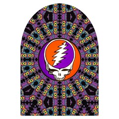 Gratefuldead Grateful Dead Pattern Microwave Oven Glove from ArtsNow.com Front