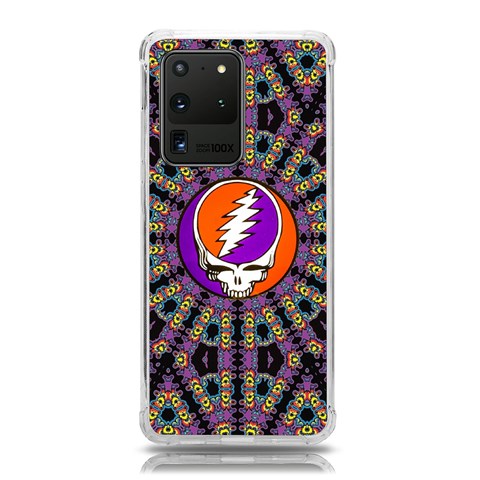 Gratefuldead Grateful Dead Pattern Samsung Galaxy S20 Ultra 6.9 Inch TPU UV Case from ArtsNow.com Front