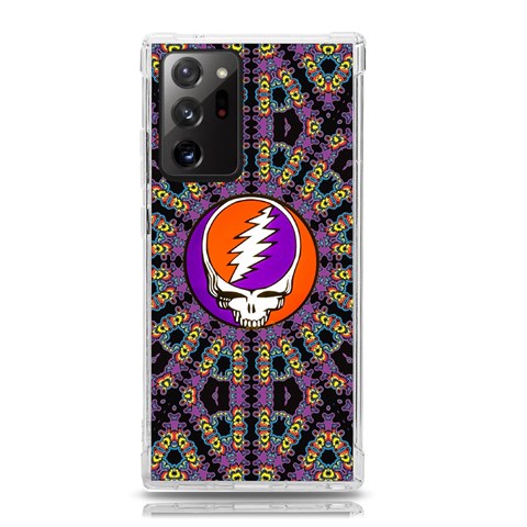 Gratefuldead Grateful Dead Pattern Samsung Galaxy Note 20 Ultra TPU UV Case from ArtsNow.com Front