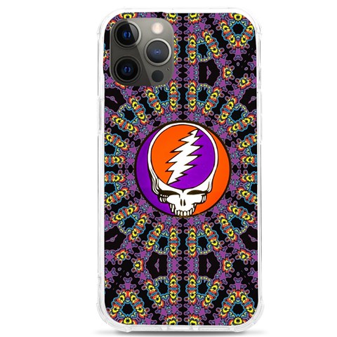 Gratefuldead Grateful Dead Pattern iPhone 12 Pro max TPU UV Print Case from ArtsNow.com Front