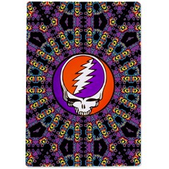 Gratefuldead Grateful Dead Pattern A4 Acrylic Clipboard from ArtsNow.com Back