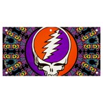 Gratefuldead Grateful Dead Pattern Banner and Sign 6  x 3 