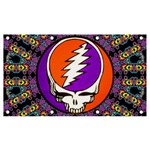 Gratefuldead Grateful Dead Pattern Banner and Sign 7  x 4 