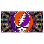 Gratefuldead Grateful Dead Pattern Banner and Sign 8  x 4 