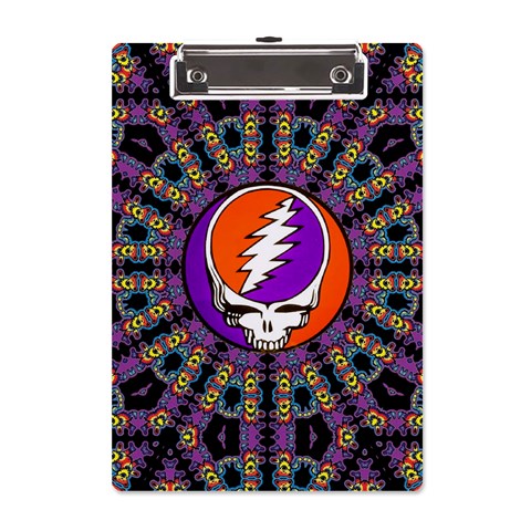 Gratefuldead Grateful Dead Pattern A5 Acrylic Clipboard from ArtsNow.com Front
