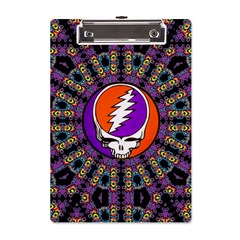 Gratefuldead Grateful Dead Pattern A5 Acrylic Clipboard from ArtsNow.com Front