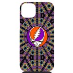 Gratefuldead Grateful Dead Pattern iPhone 14 Plus Black UV Print Case
