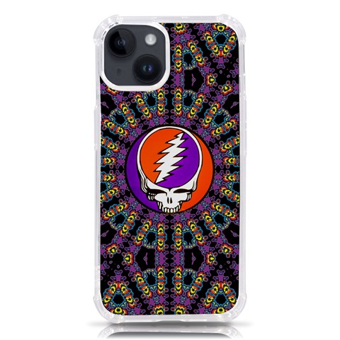 Gratefuldead Grateful Dead Pattern iPhone 14 TPU UV Print Case from ArtsNow.com Front
