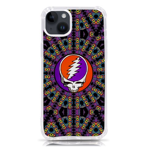 Gratefuldead Grateful Dead Pattern iPhone 14 Plus TPU UV Print Case from ArtsNow.com Front