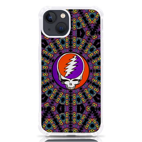 Gratefuldead Grateful Dead Pattern iPhone 13 TPU UV Print Case from ArtsNow.com Front