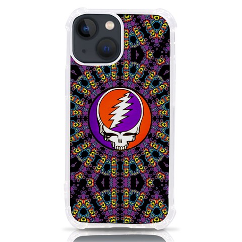 Gratefuldead Grateful Dead Pattern iPhone 13 mini TPU UV Print Case from ArtsNow.com Front