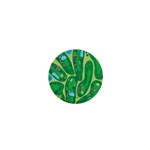 Golf Course Par Golf Course Green 1  Mini Magnets