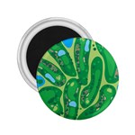 Golf Course Par Golf Course Green 2.25  Magnets